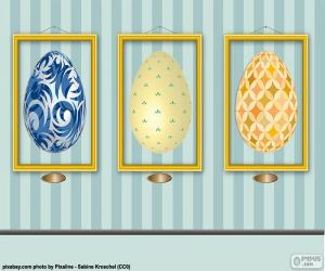 yapboz Paskalya yumurtaları resimleri